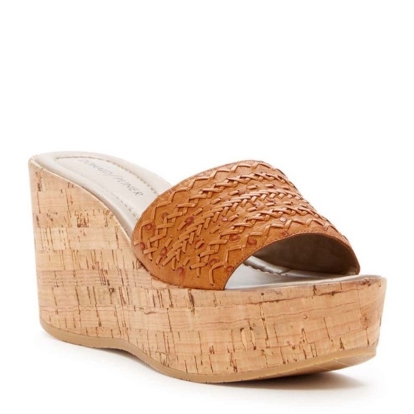 Donald Pliner Cloe Cork Wedge - Picture 1 of 5
